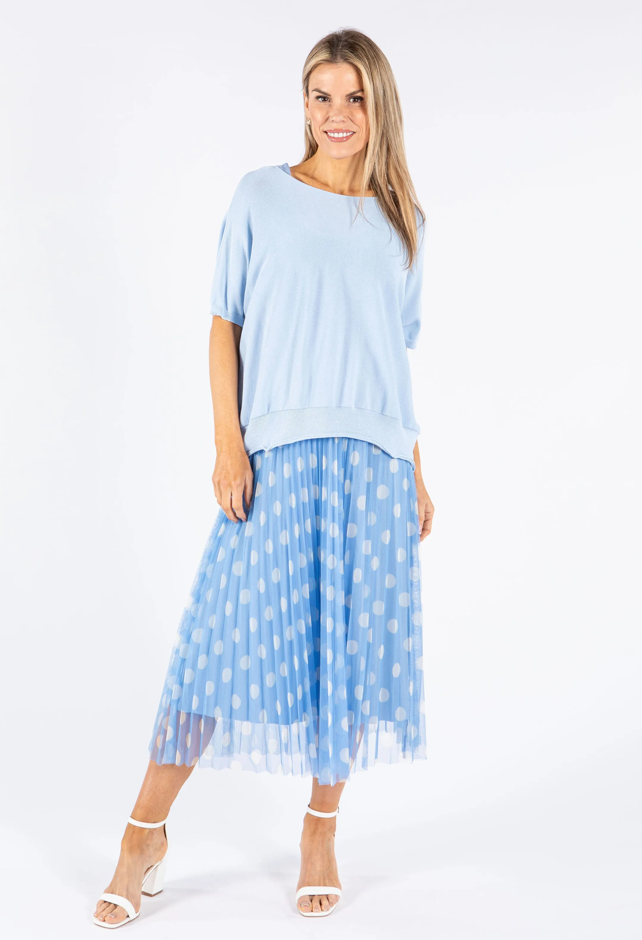 2 Piece Polka Dot Dress