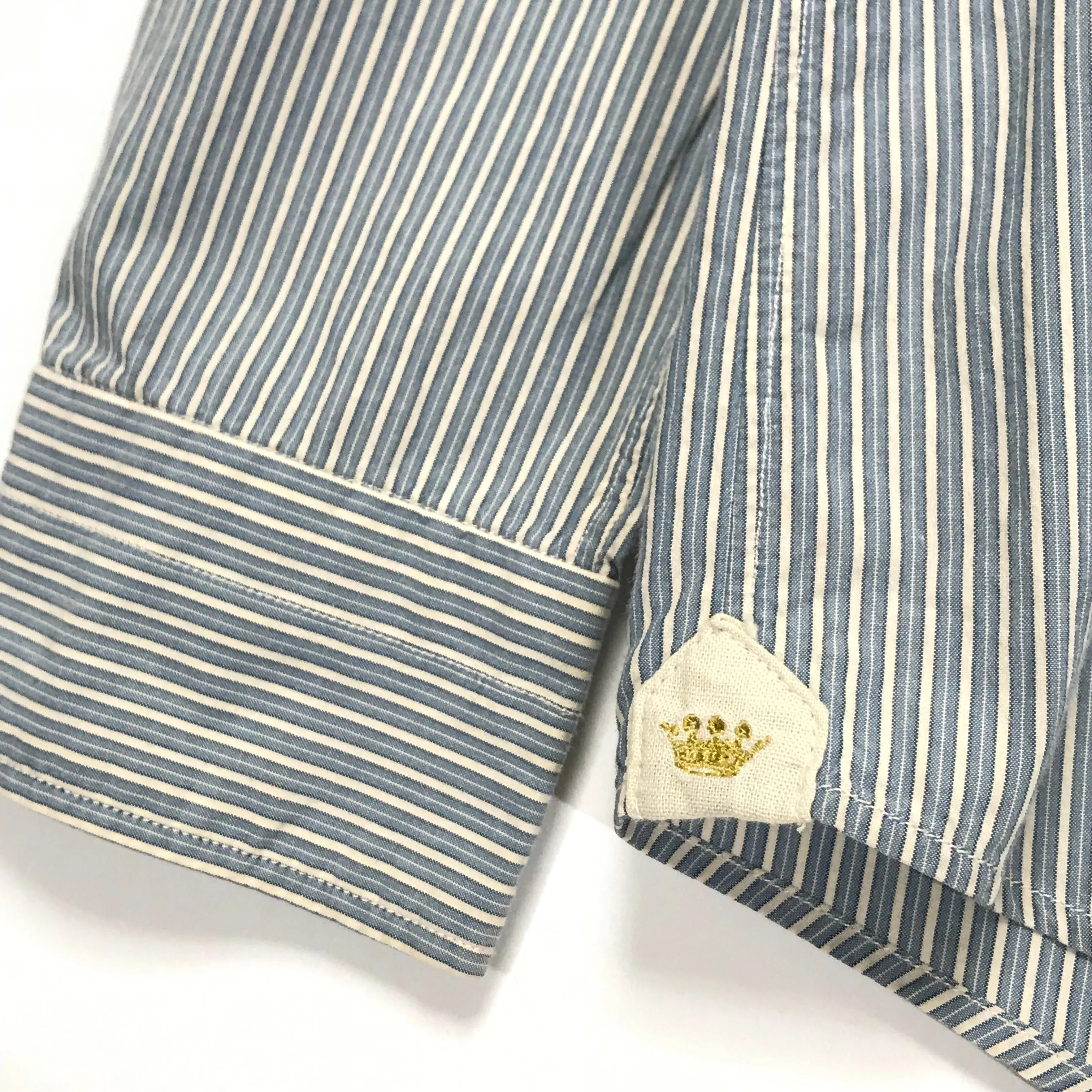 [40] Old Joe Striped L/S Shirt