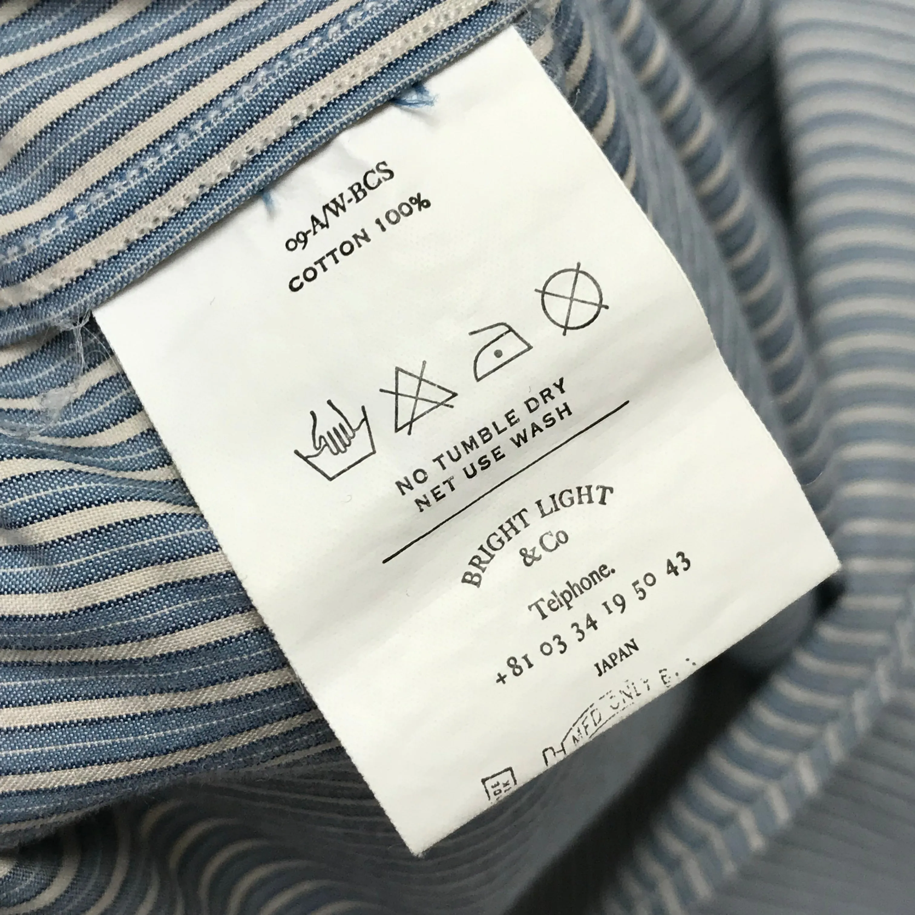 [40] Old Joe Striped L/S Shirt