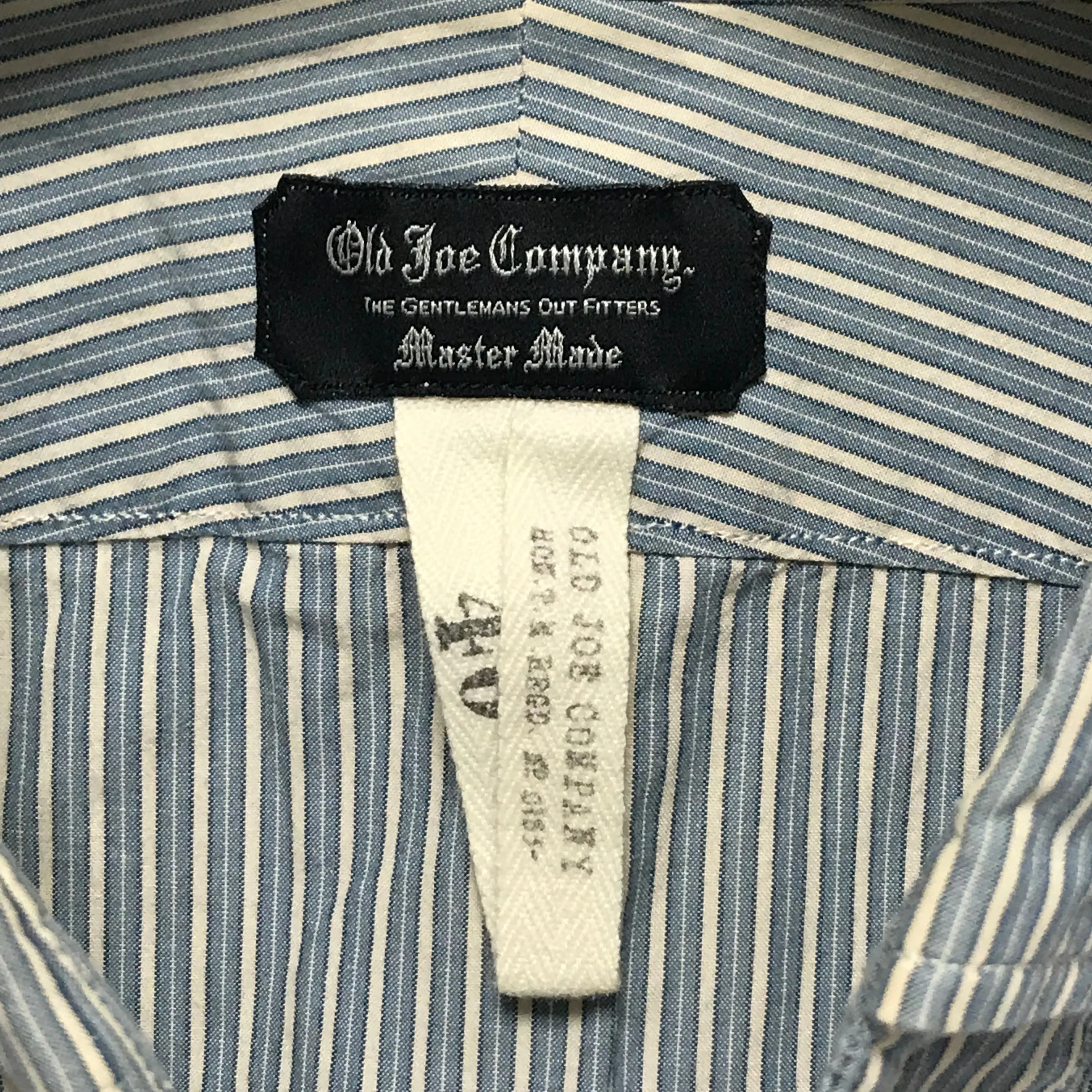 [40] Old Joe Striped L/S Shirt