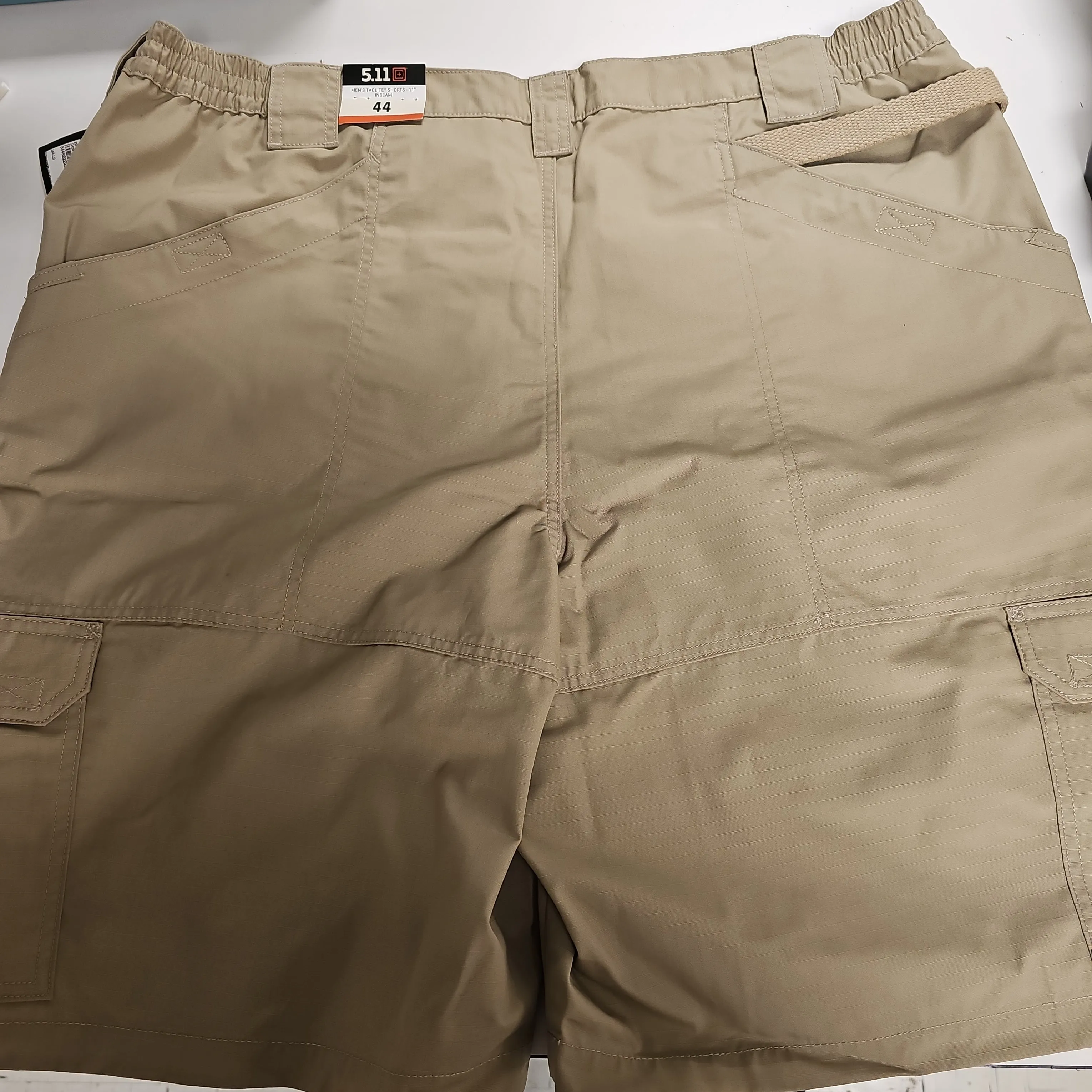 5.11 Tactical Taclite SHorts 11" Inseam 44 Waist TDU KHAKI 73308-162-44