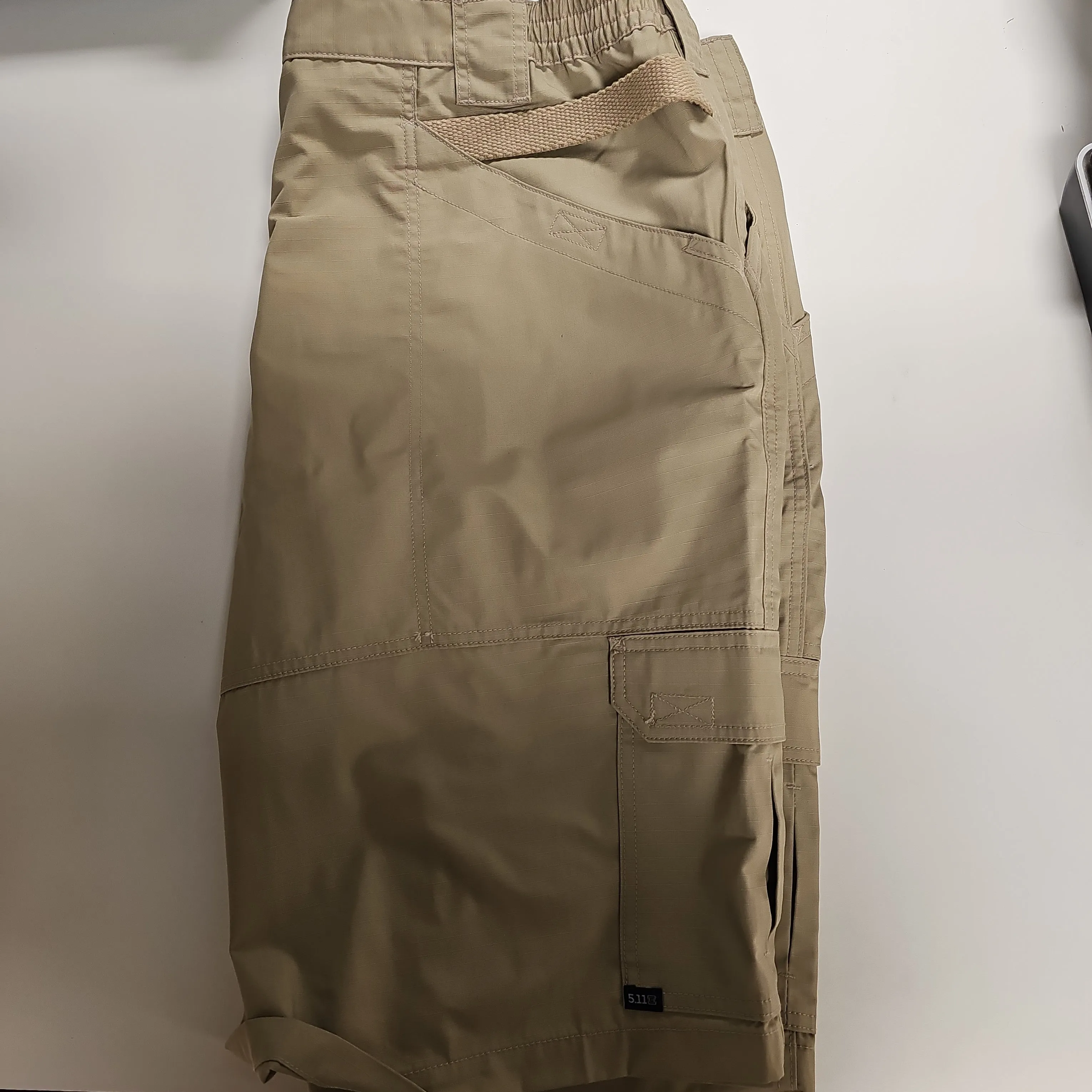 5.11 Tactical Taclite SHorts 11" Inseam 44 Waist TDU KHAKI 73308-162-44
