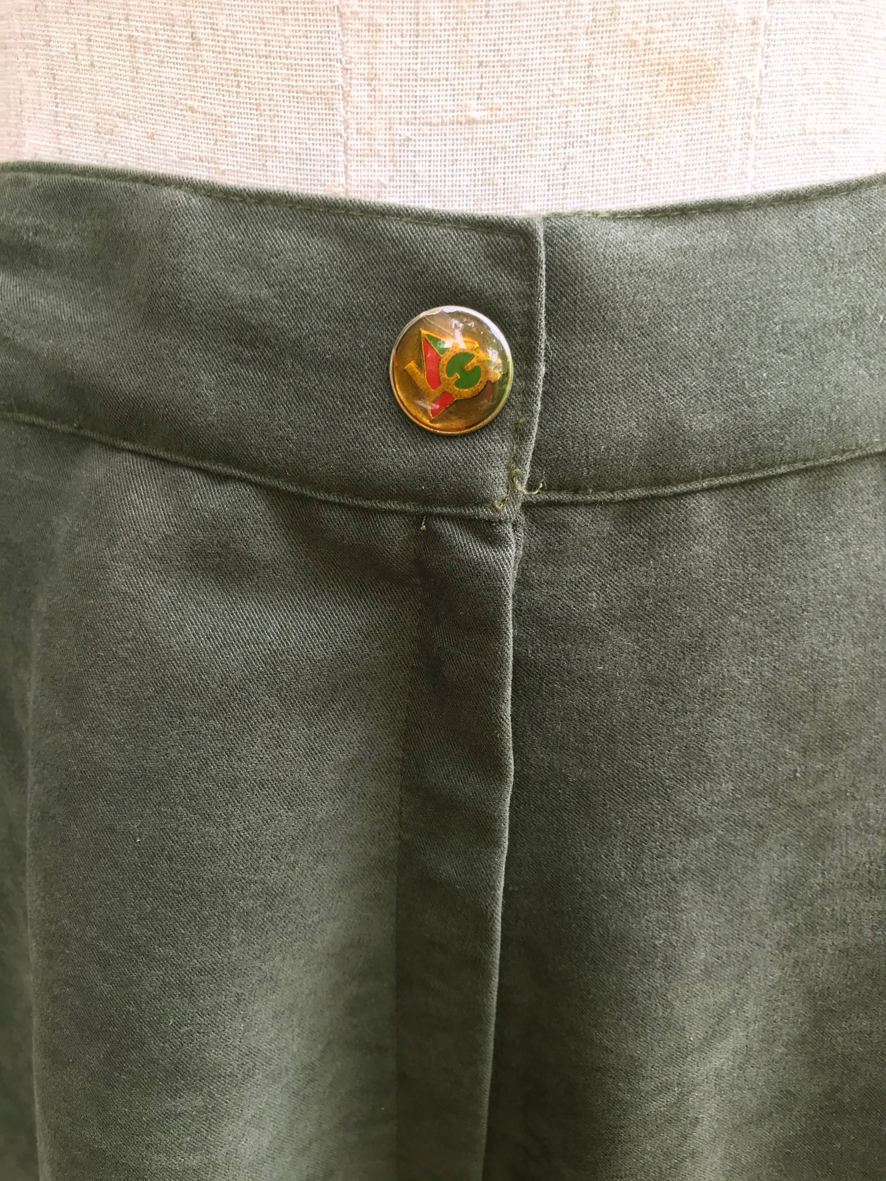 80s Mossy High Waisted Stirrup