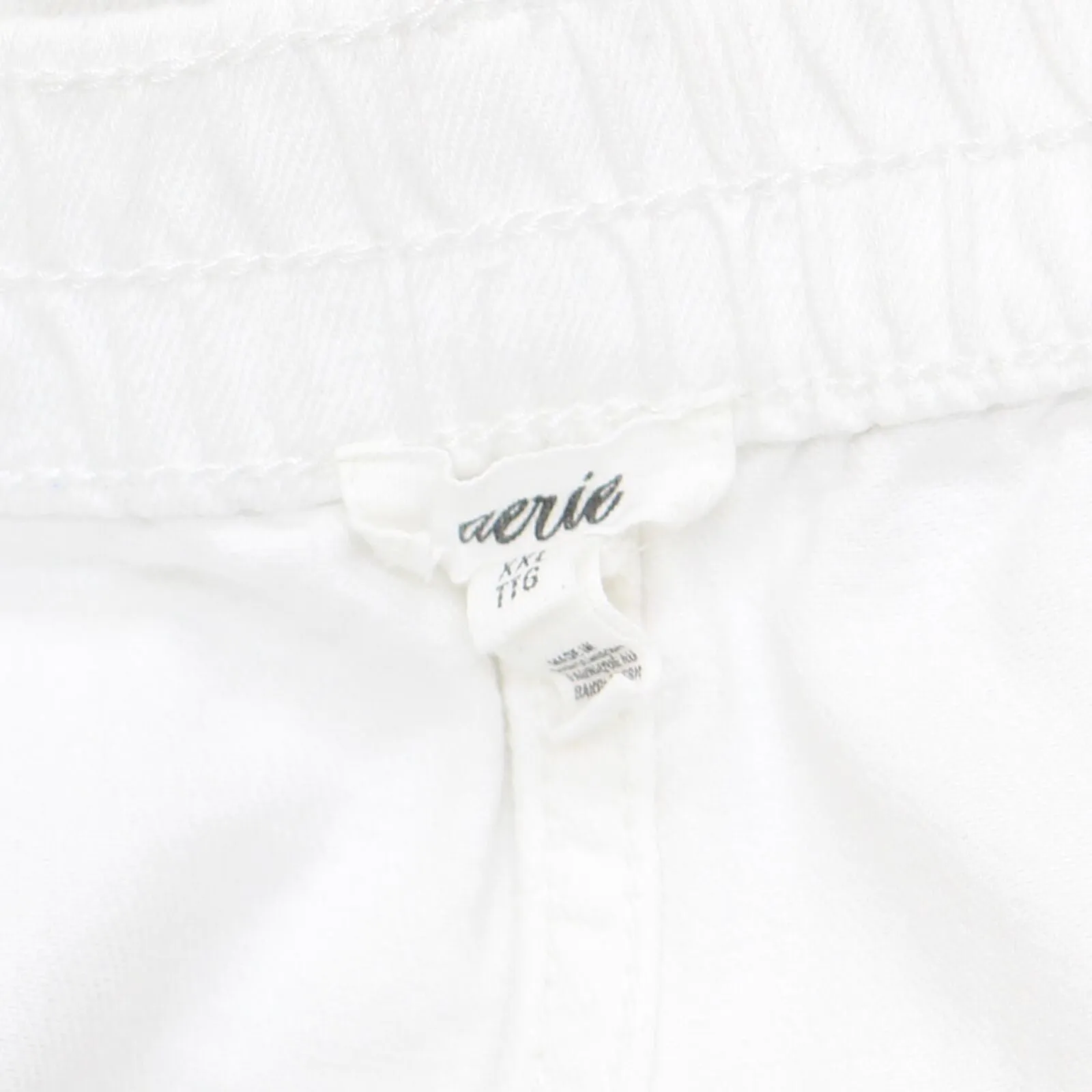 Aerie Womens Distressed Denim Jean Shorts 167914d8d51d1c White 2XL