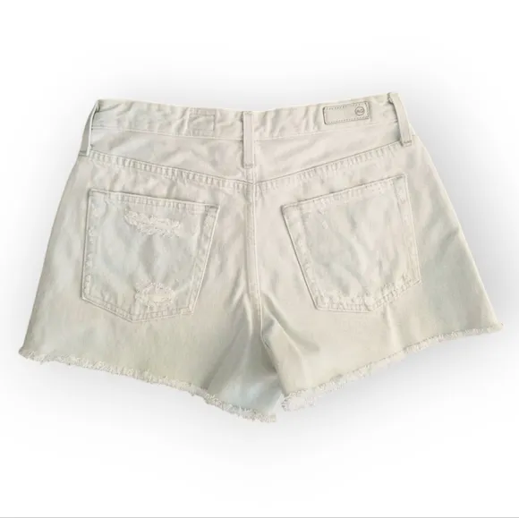 AG Adriano Goldschmied Alexxis High Rise Wedgie Denim Shorts In Unforgettable