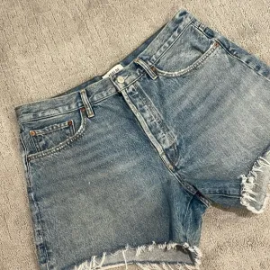 AGolde Parker Cut Denim Shorts