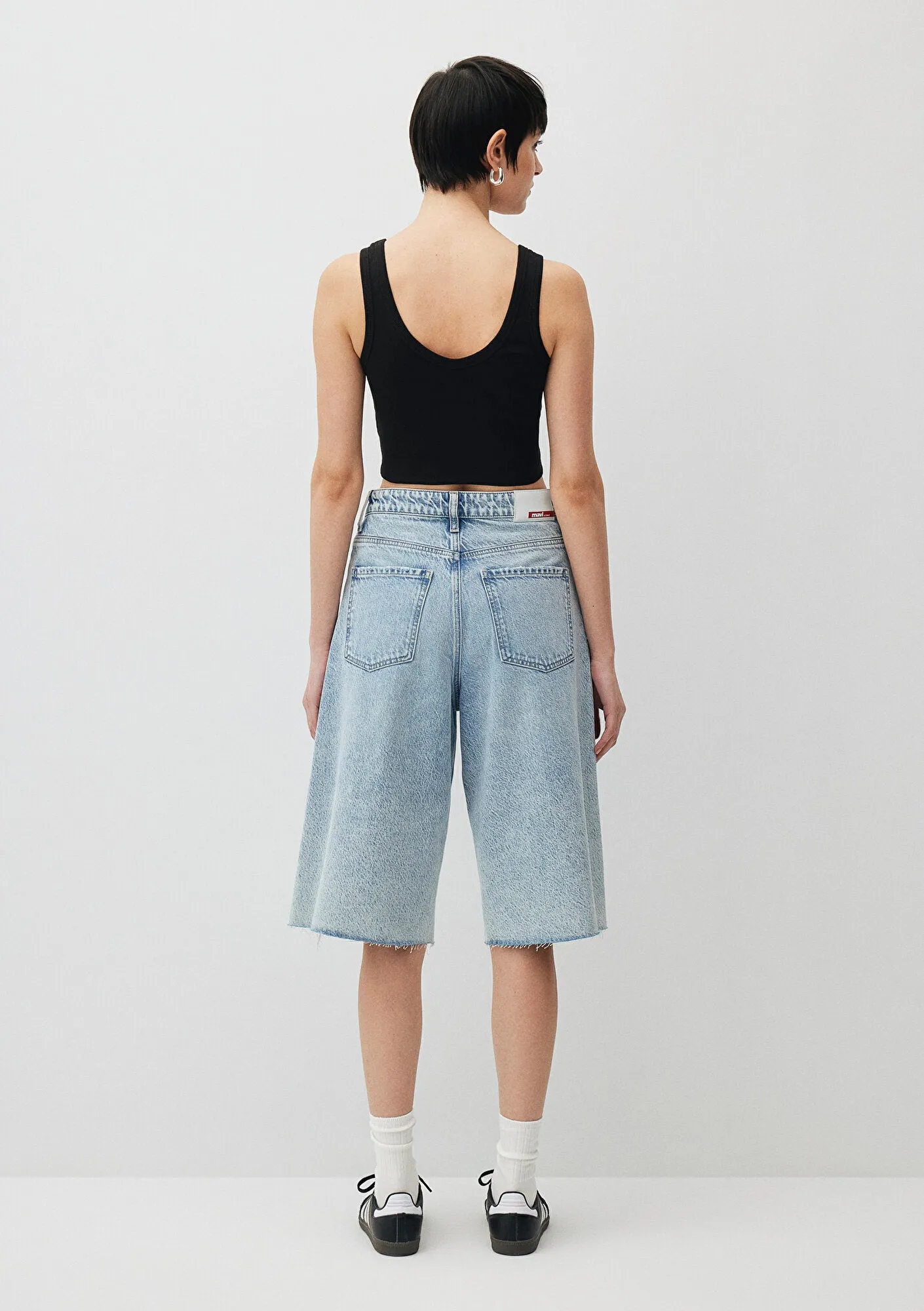 Akira Light Blue Denim Jean Shorts