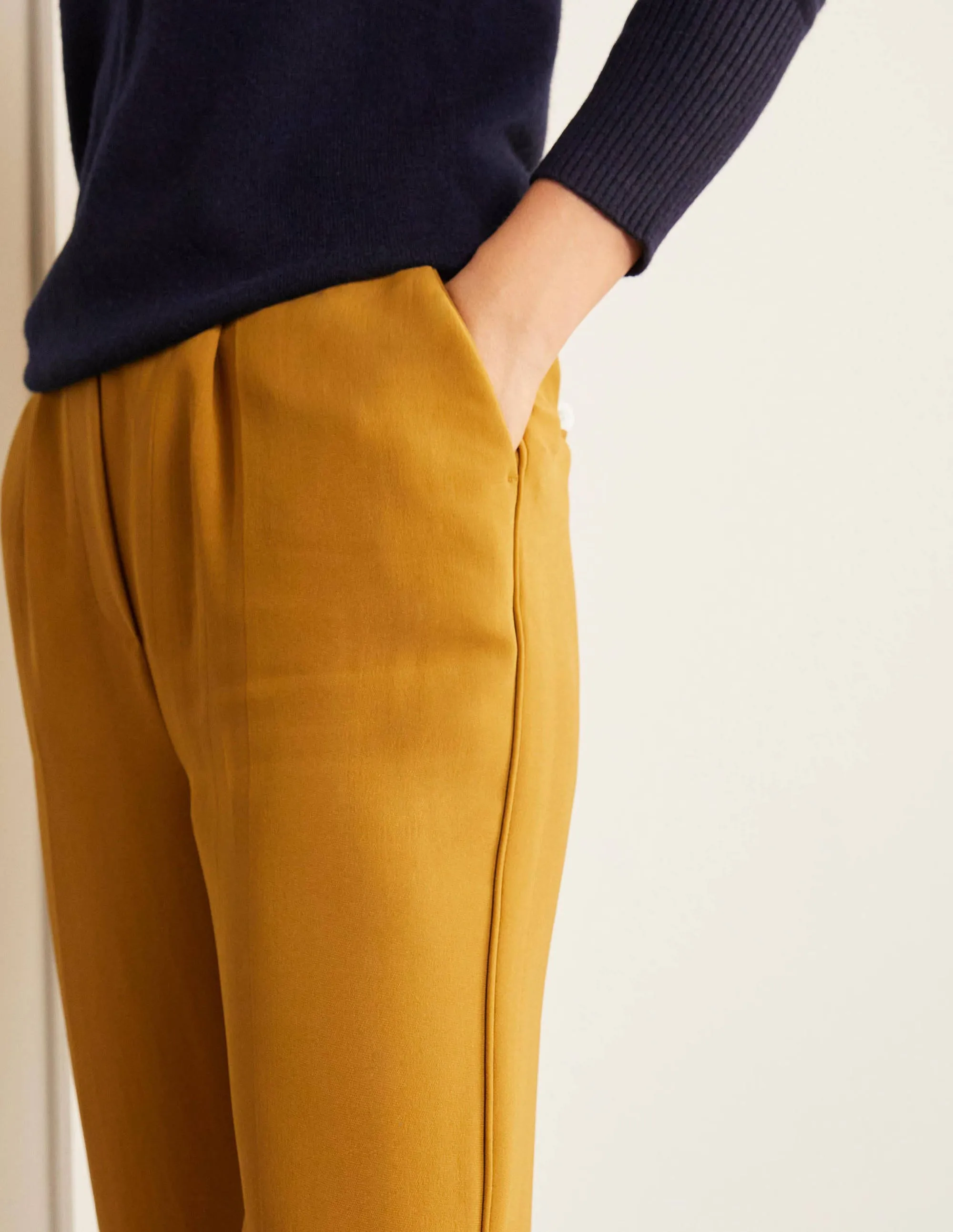 Albemarle Pull On Trousers-Frankincense