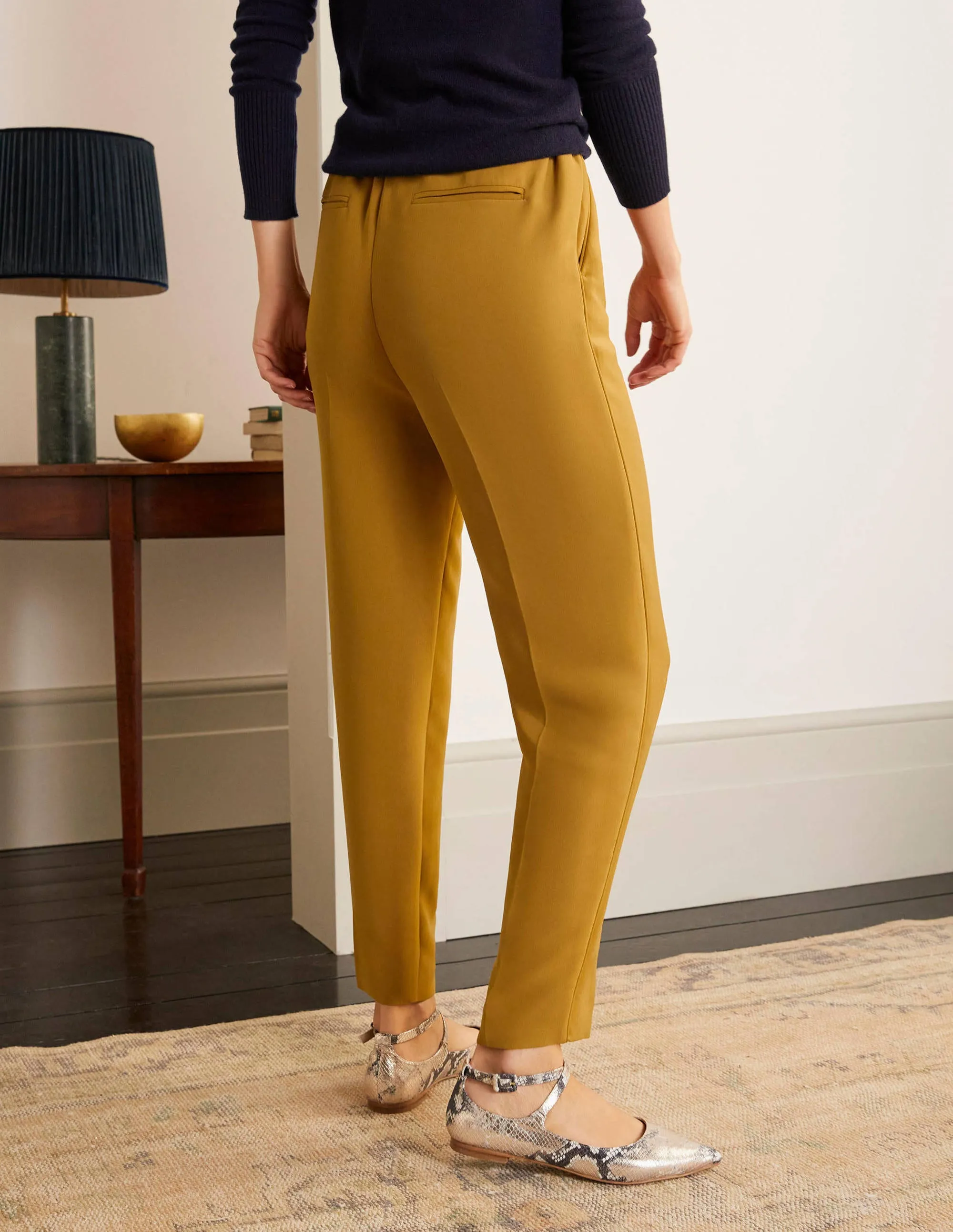 Albemarle Pull On Trousers-Frankincense