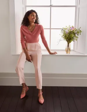 Albemarle Pull On Trousers-Milkshake