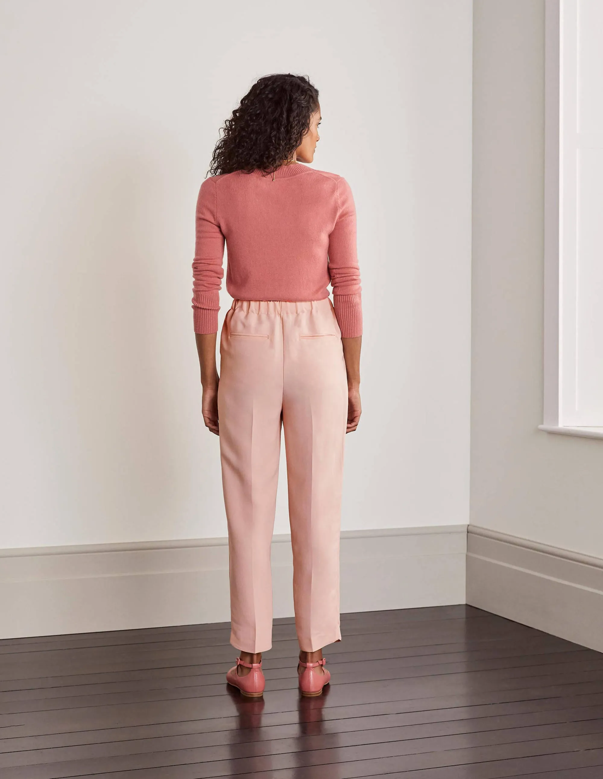 Albemarle Pull On Trousers-Milkshake