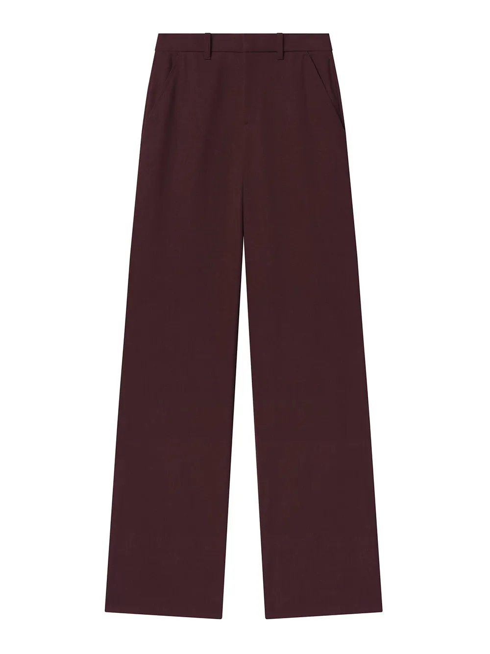 A.L.C. Hirsh Pants in Chocolate Plum