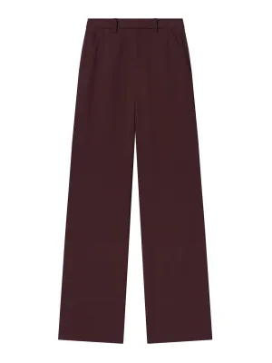 A.L.C. Hirsh Pants in Chocolate Plum