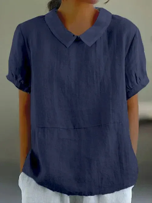 Amalie™ | Timeless Collared Blouse
