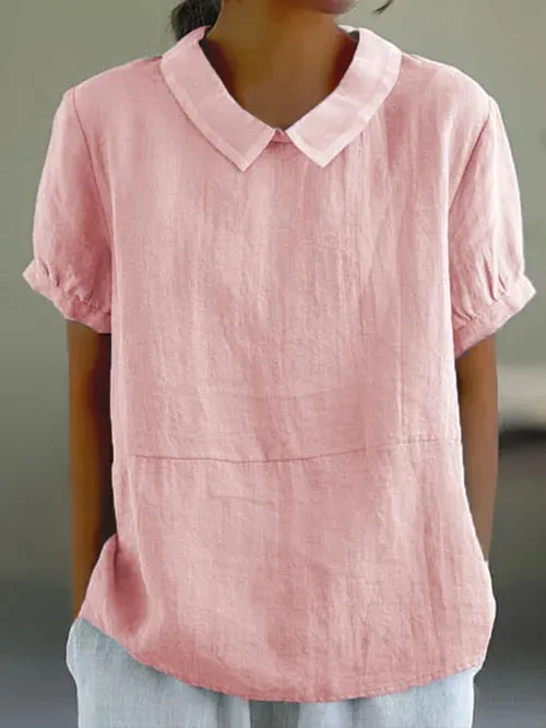 Amalie™ | Timeless Collared Blouse