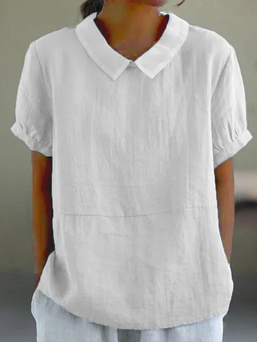 Amalie™ | Timeless Collared Blouse