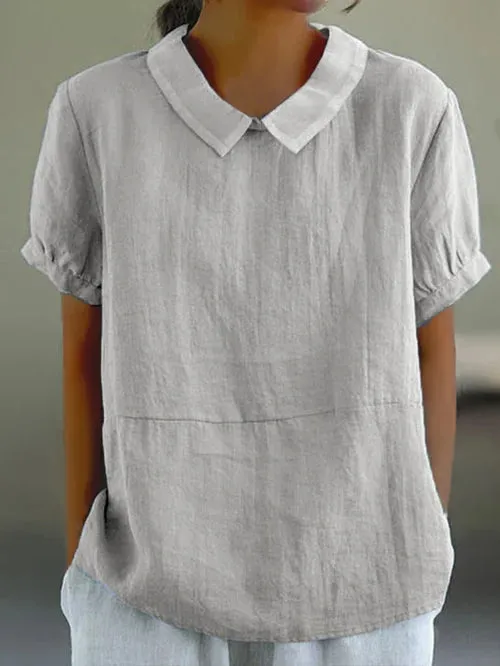 Amalie™ | Timeless Collared Blouse