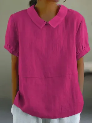 Amalie™ | Timeless Collared Blouse