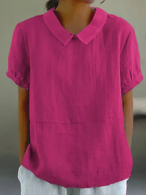 Amalie™ | Timeless Collared Blouse