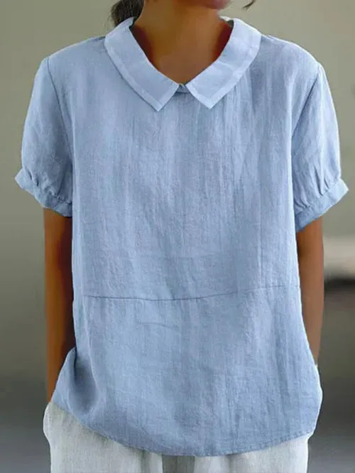 Amalie™ | Timeless Collared Blouse