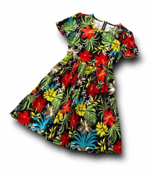 Amelia - Black Multi Floral