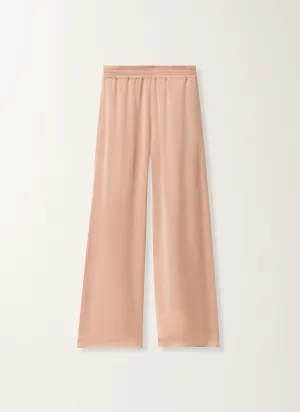 Amelia fluid viscose jogging trousers, Blush
