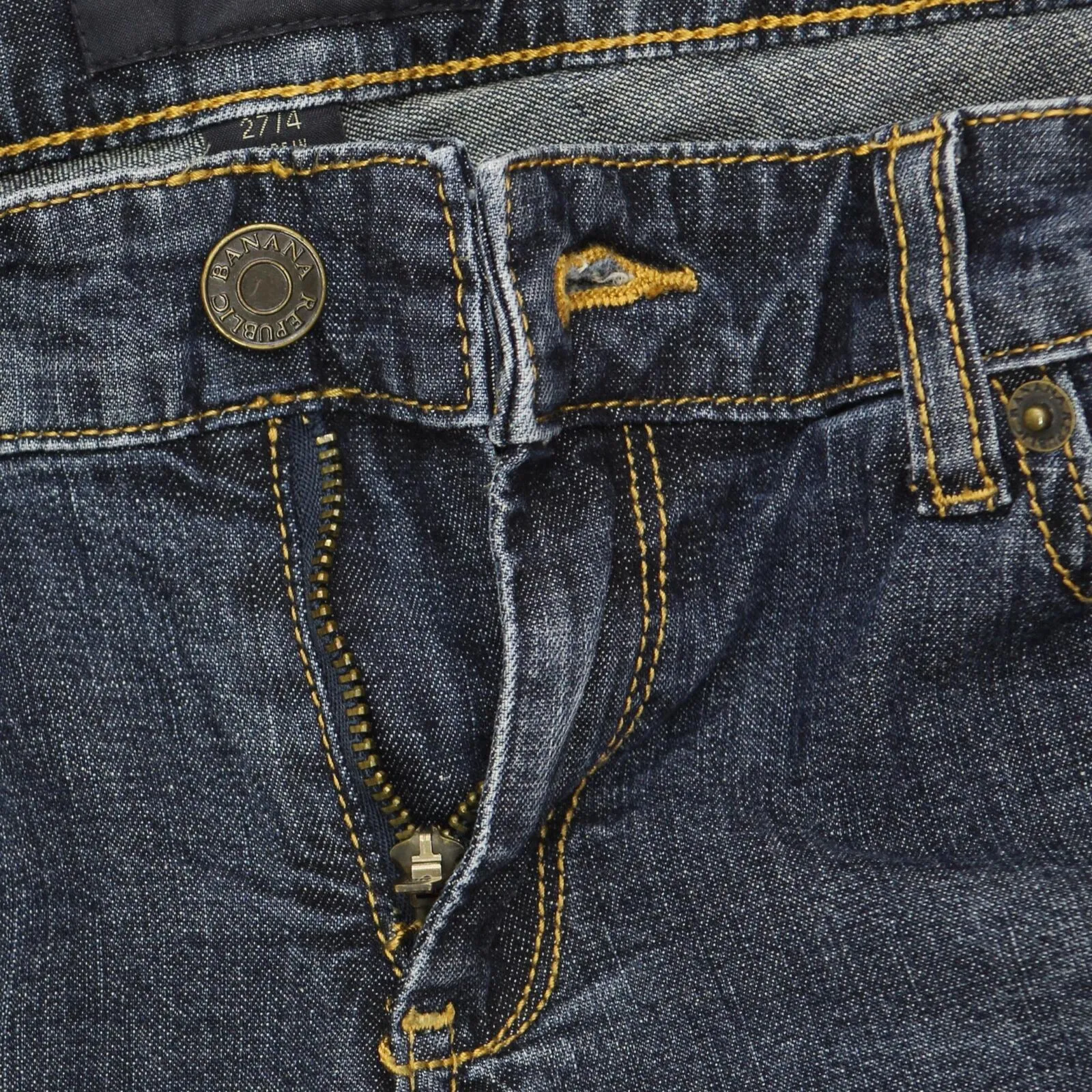 American Eagle Womens Rolled Cuff Bermuda Jean Denim Shorts Dark Blue 4