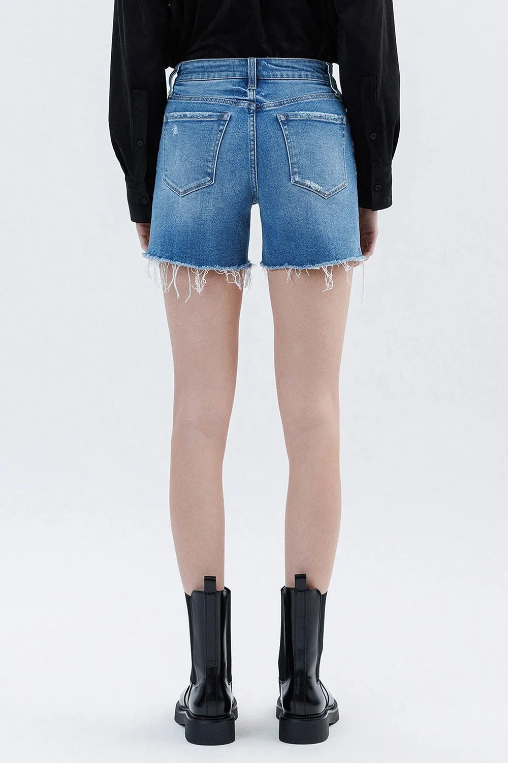 Anders HR Raw Hem Shorts