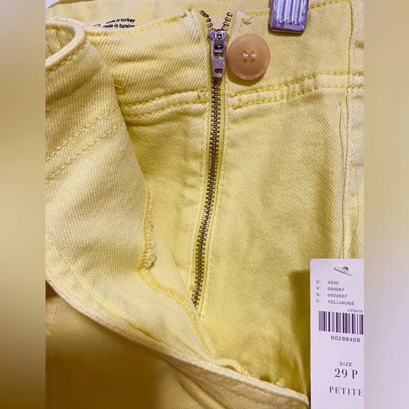ANTHROPOLOGIE Pilcro The Kit Regenerative Cotton Shorts