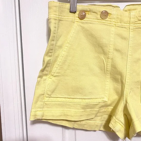 ANTHROPOLOGIE Pilcro The Kit Regenerative Cotton Shorts