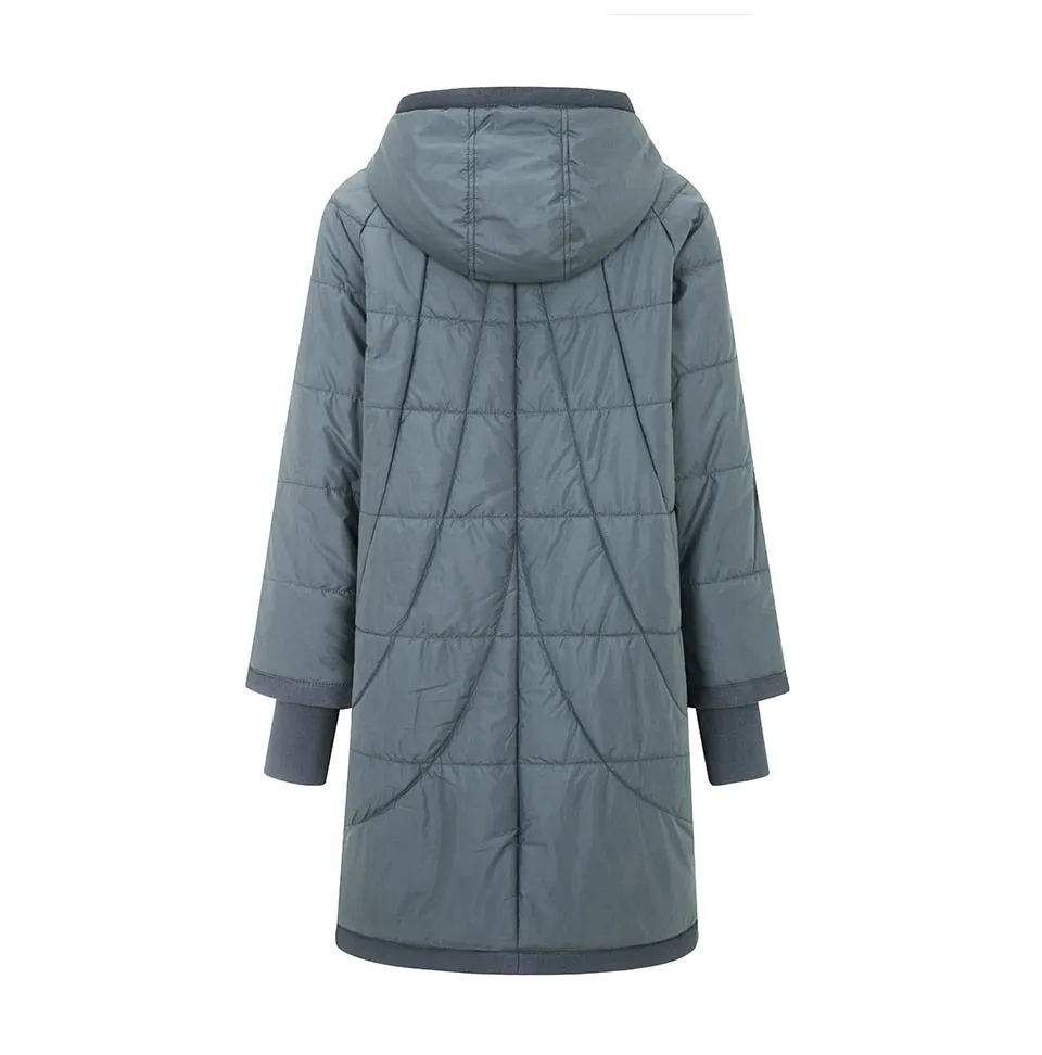 Arrival Winter Mid Length Hooded Coats