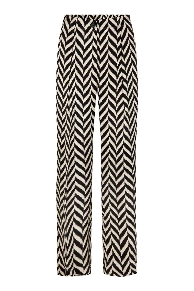 Ashlen Zig Zag Printed Trousers | FINAL SALE
