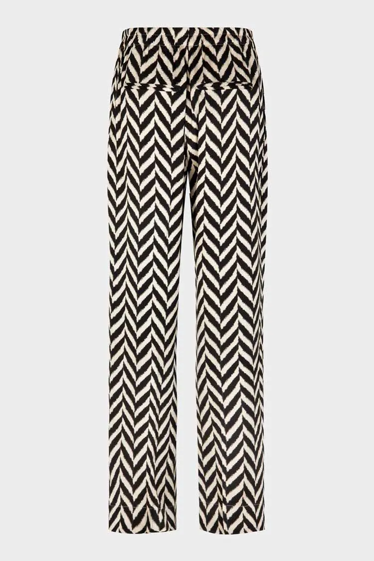 Ashlen Zig Zag Printed Trousers | FINAL SALE