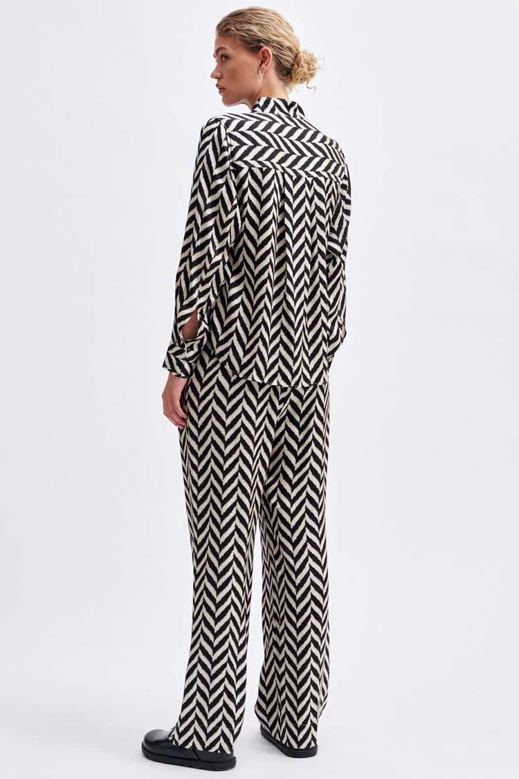 Ashlen Zig Zag Printed Trousers | FINAL SALE