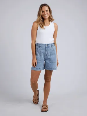Atlas Denim Shorts - LIGHT DENIM