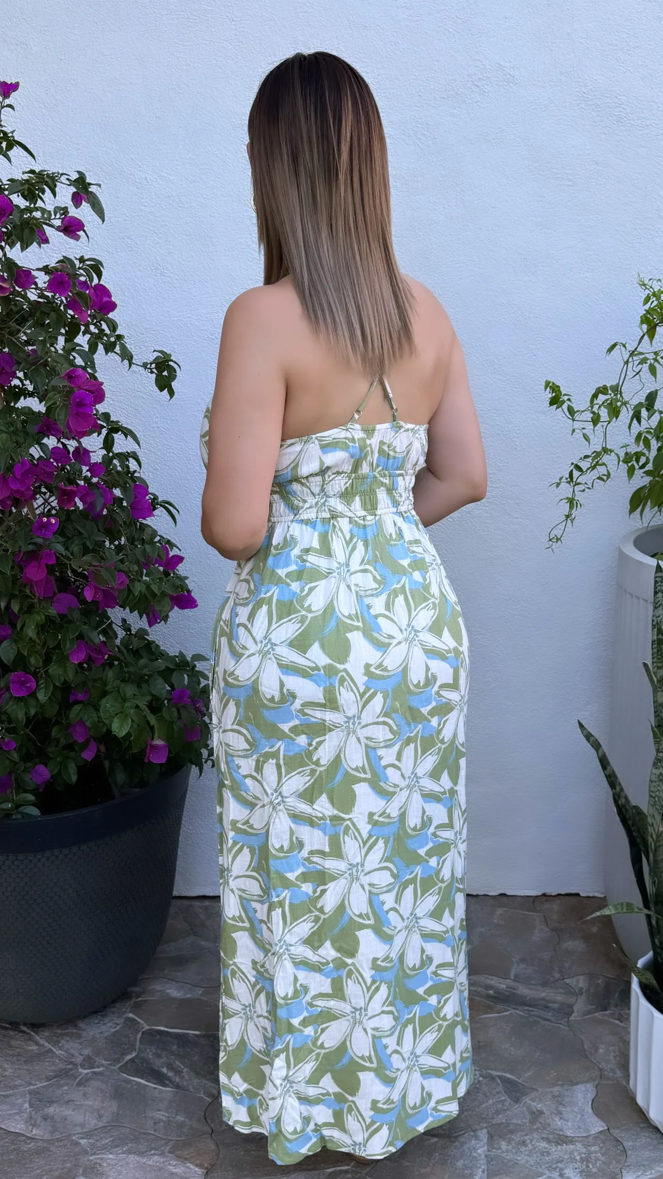 AYNARA FLORAL DRESS