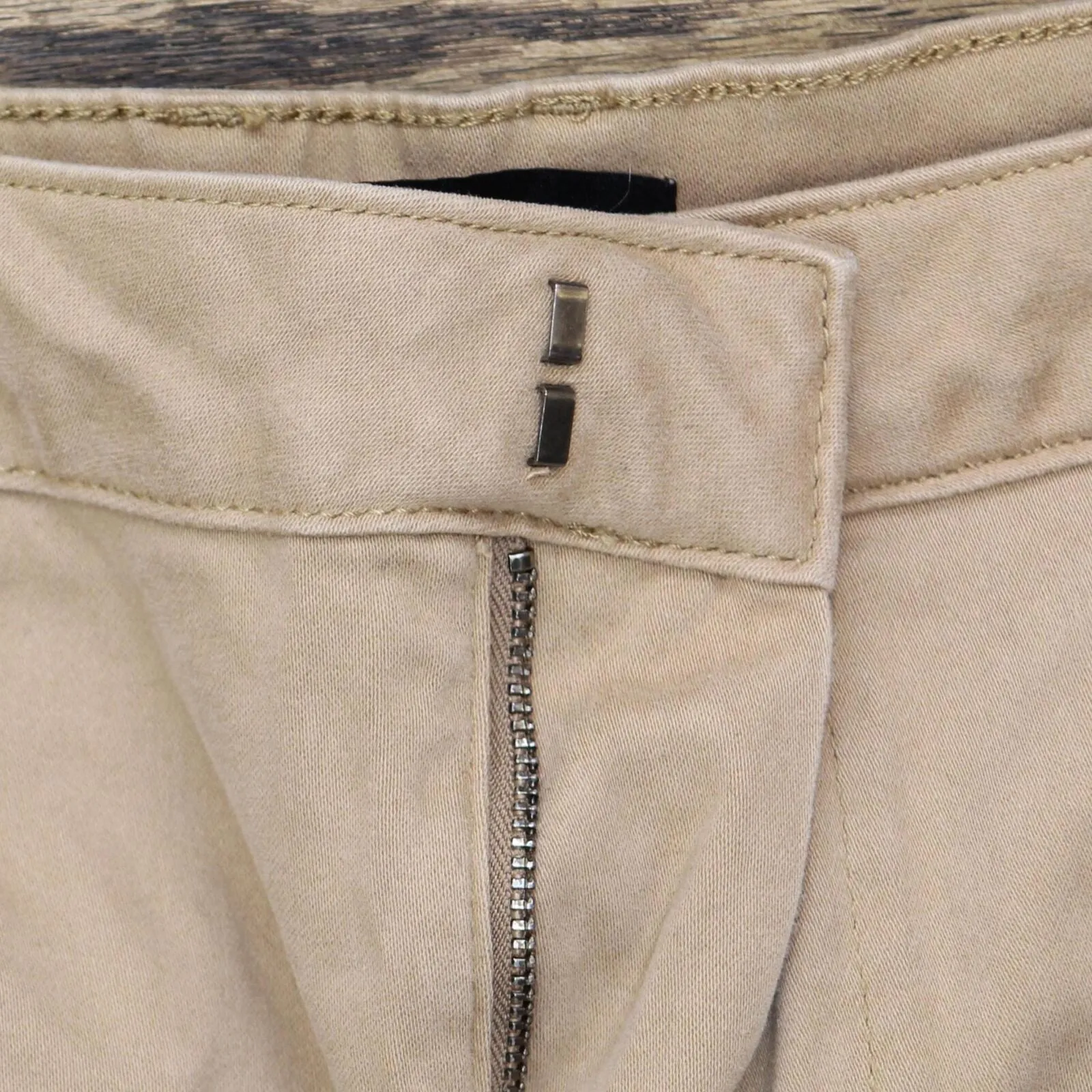 Banana Republic Womens Ladies Khaki Chino Shorts 1687118 Brown 12