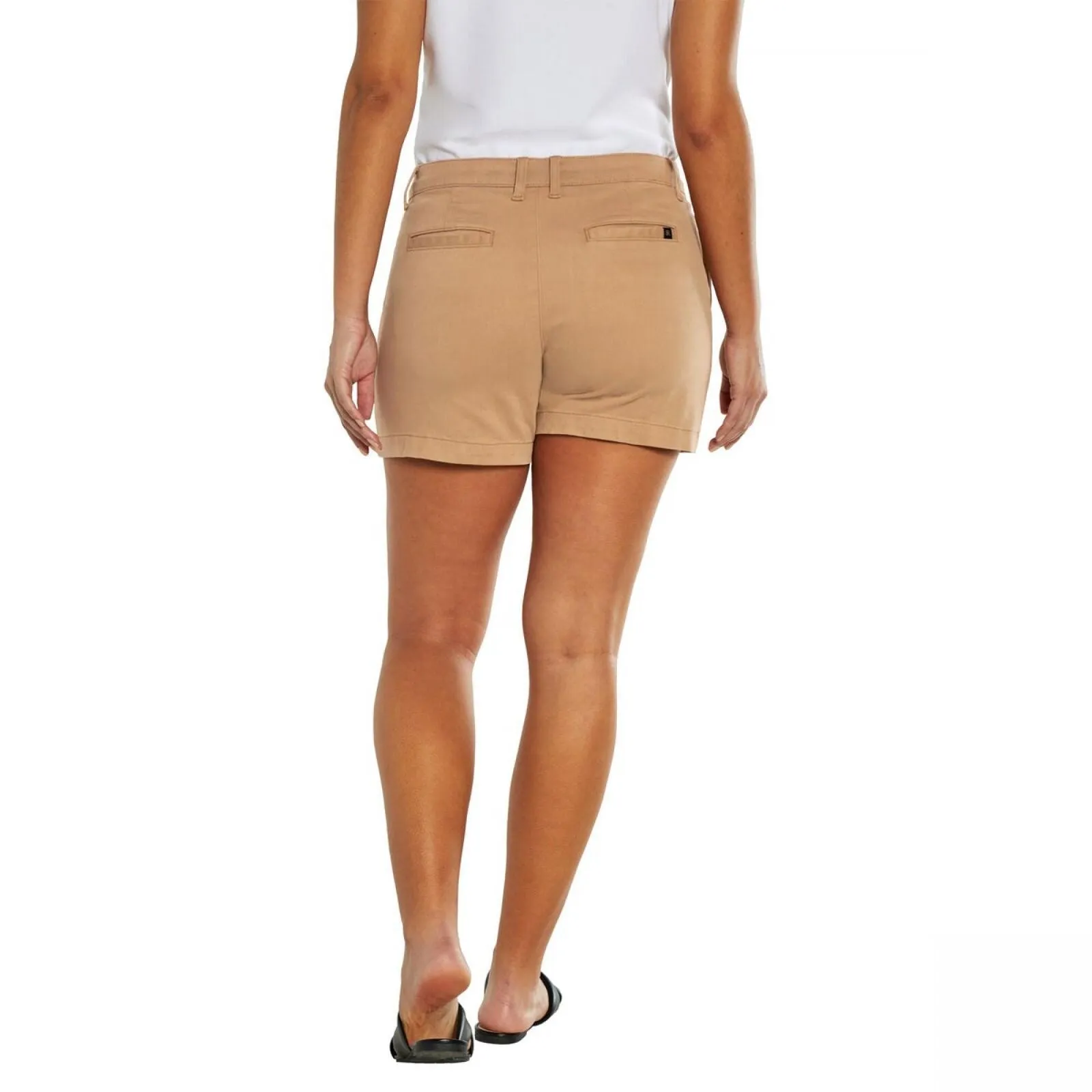 Banana Republic Womens Ladies Khaki Chino Shorts 1687118 Brown 12