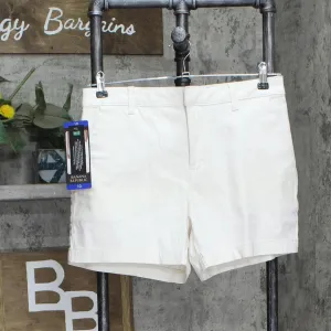 Banana Republic Womens Ladies Khaki Chino Shorts 1687118 White 10