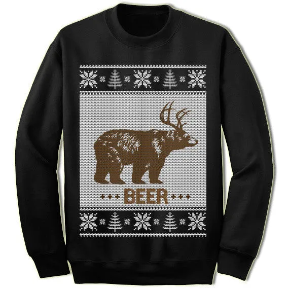Bear Deer Christmas Sweatshirt