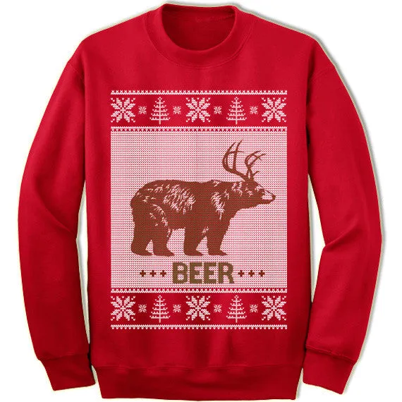 Bear Deer Christmas Sweatshirt