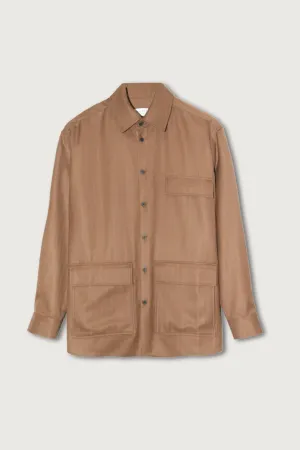 Benet Button Down Wool Jacket