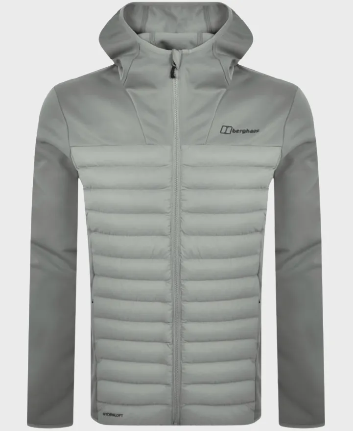 Berghaus Vaskye Hooded Hybrid Jacket Grey