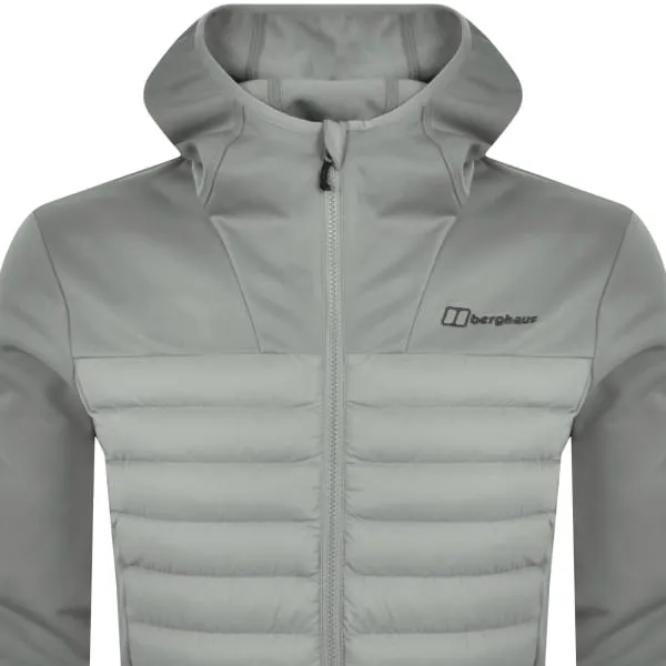 Berghaus Vaskye Hooded Hybrid Jacket Grey