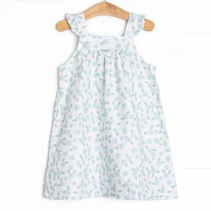 Berry Blue Bundles Dress, Blue