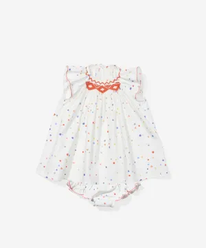 Betty Baby Dress, Signature Dot