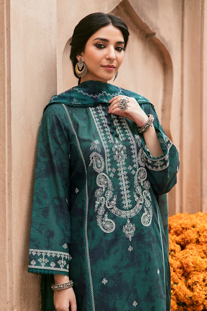 BISTRO BARN-3PC EMBROIDERED LAWN SUIT  | Cross Stitch 2023