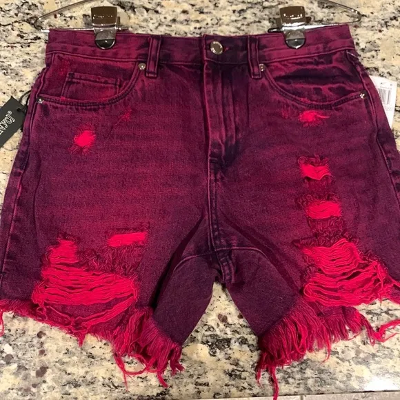 Blank NYC High Rise Shorts