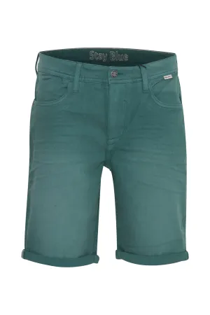 Blend Green Denim Shorts