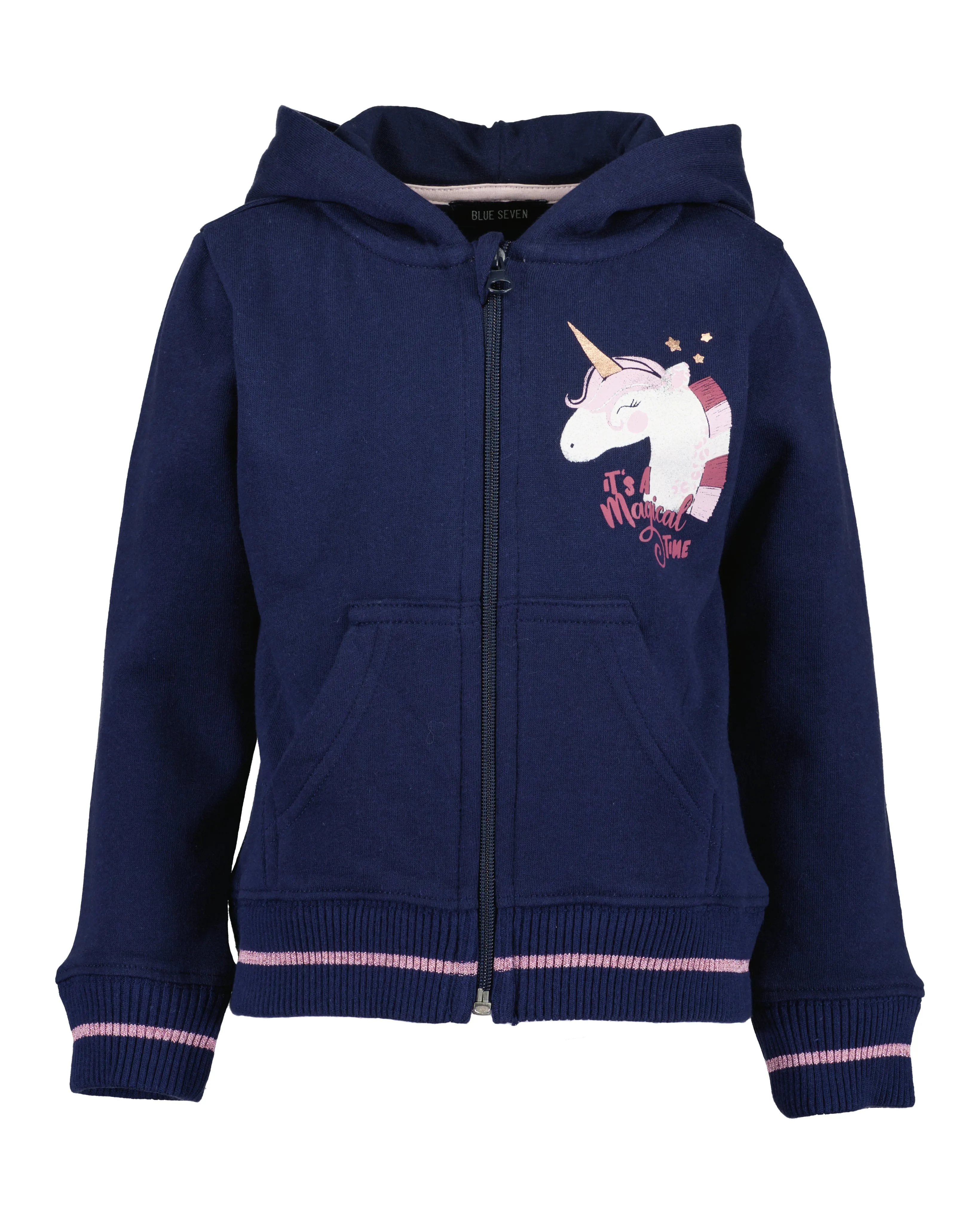 Blue Seven Girls Knitted Sweat Jacket
